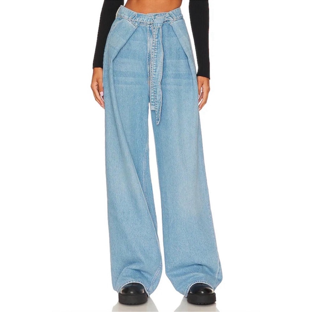 Snacks by Mother Fold In Funnel Jeans